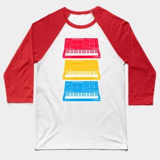 Polivoks / Russian Analogue Synthesizer Pop Art Baseball T-Shirt